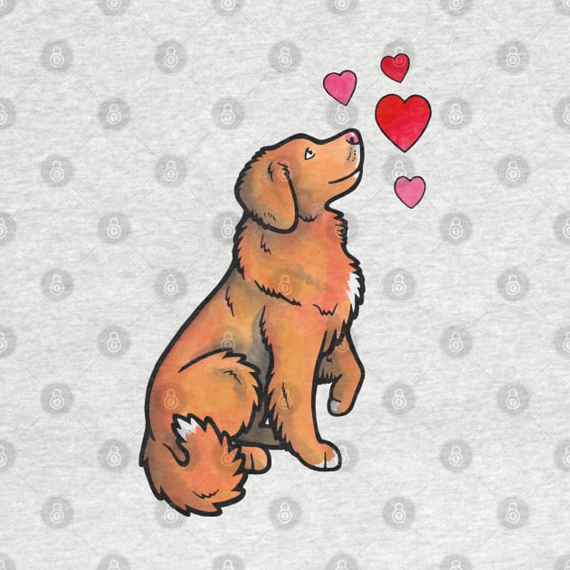 Toller love by animalartbyjess